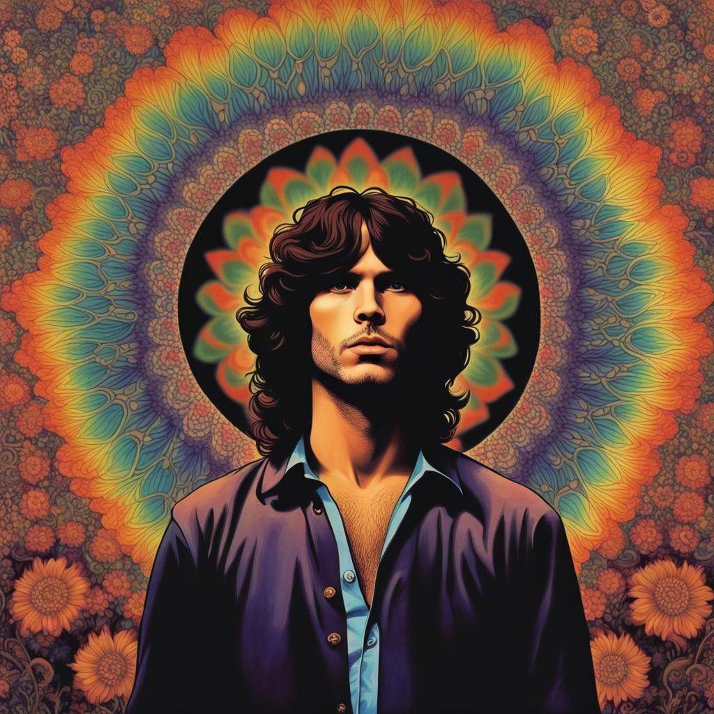 Psychedelic Hippie Dreamscape: Infinite Perception