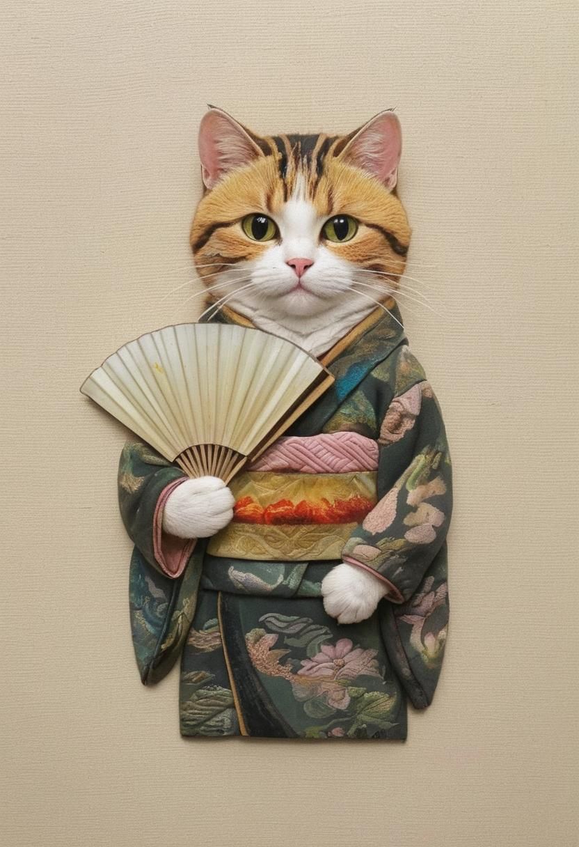 Rainbow Fluorescent Glow in Digital Art Style