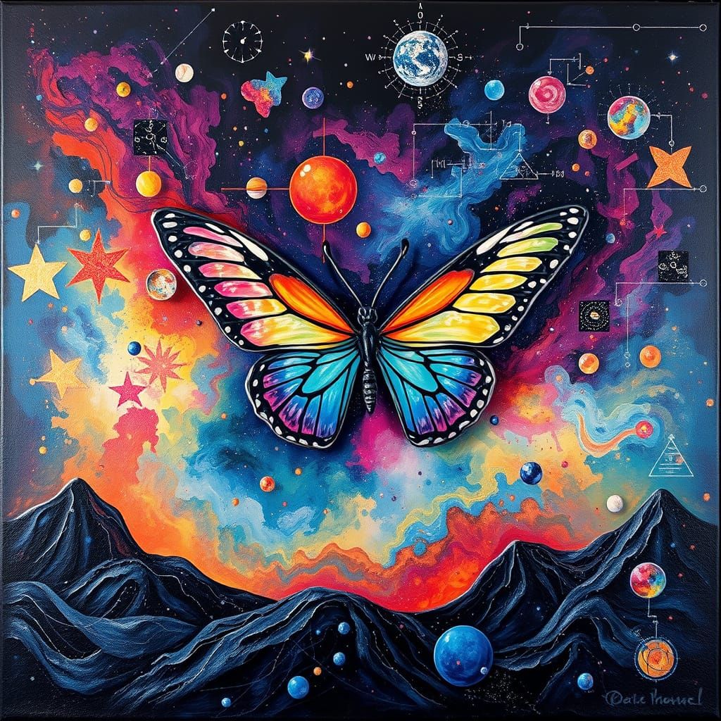 Surreal Dreamscapes in Hyperdetailed Impasto Style