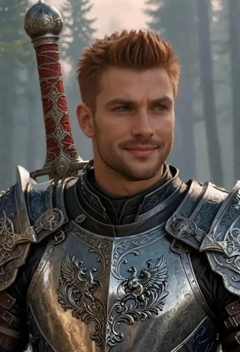 Man with Plump Lips and Mischievous Smile