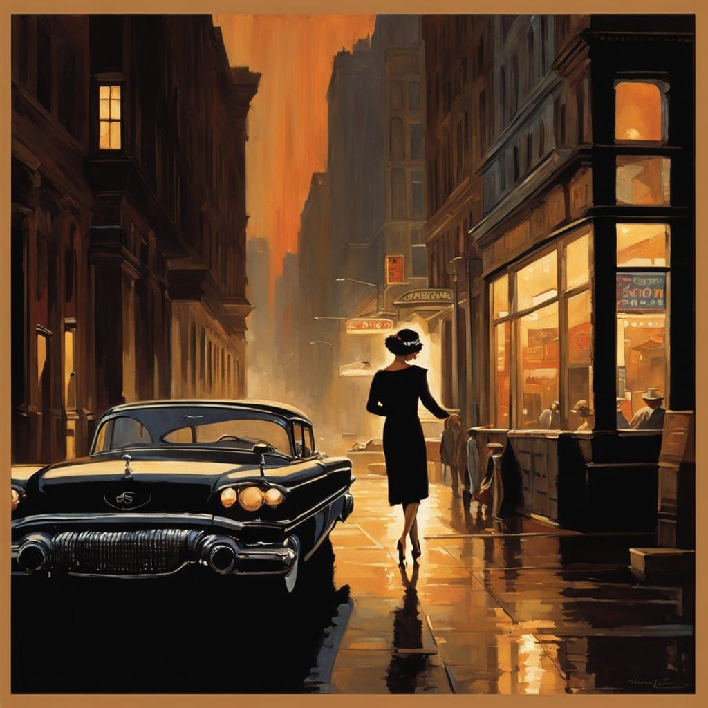 Flapper Girl Dances Charleston in Retro Art Style