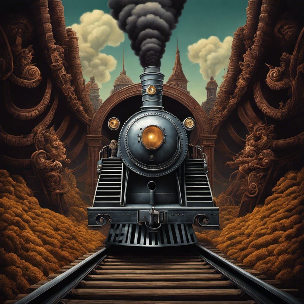 The magic of a train