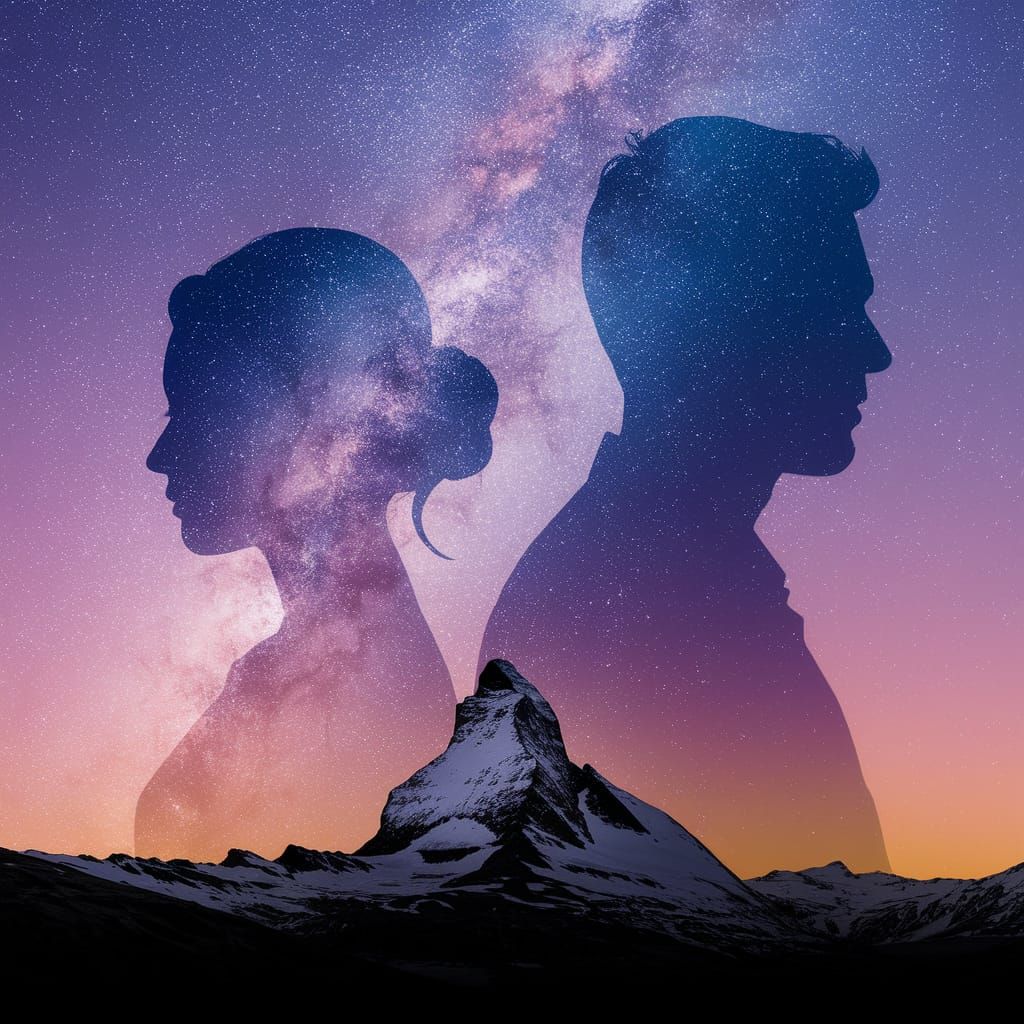 Ethereal Celestial Couple