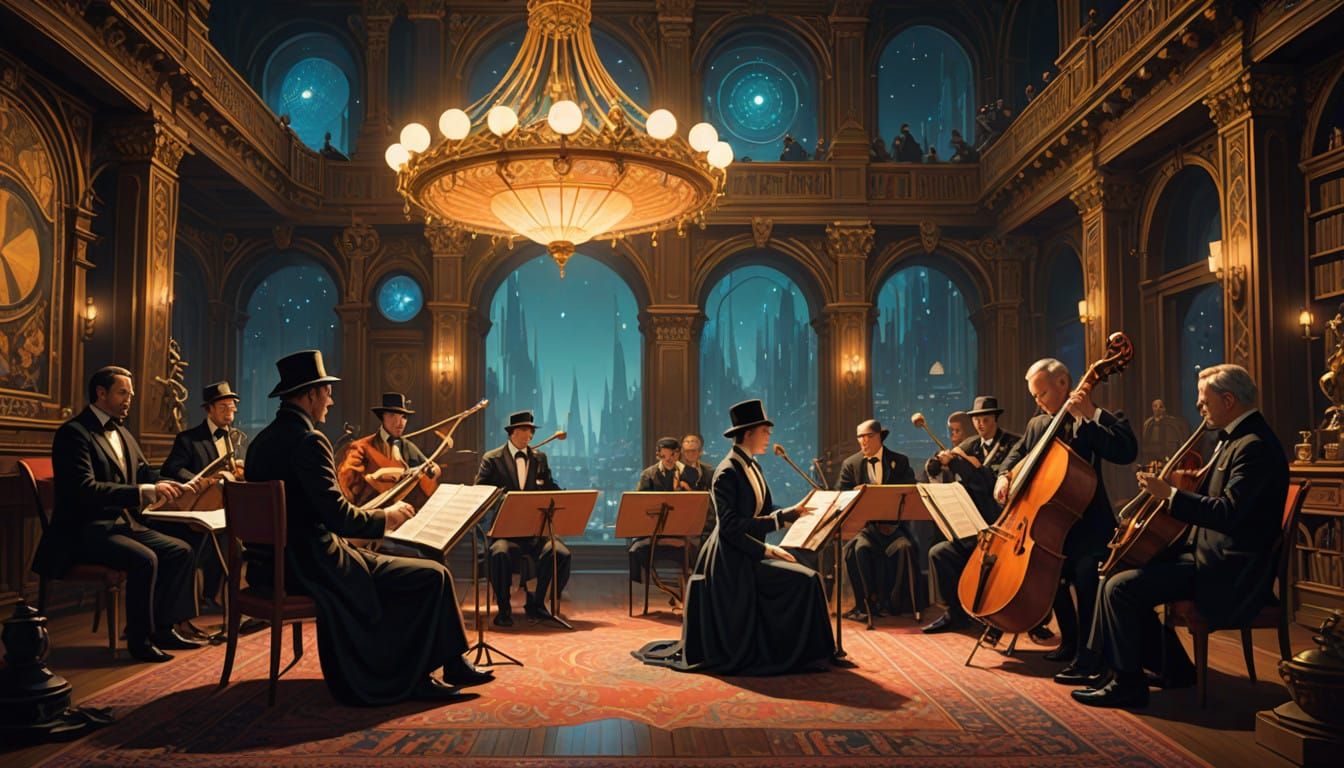 Ethereal Time Travelers' Concert Unites Musicians Across Era...