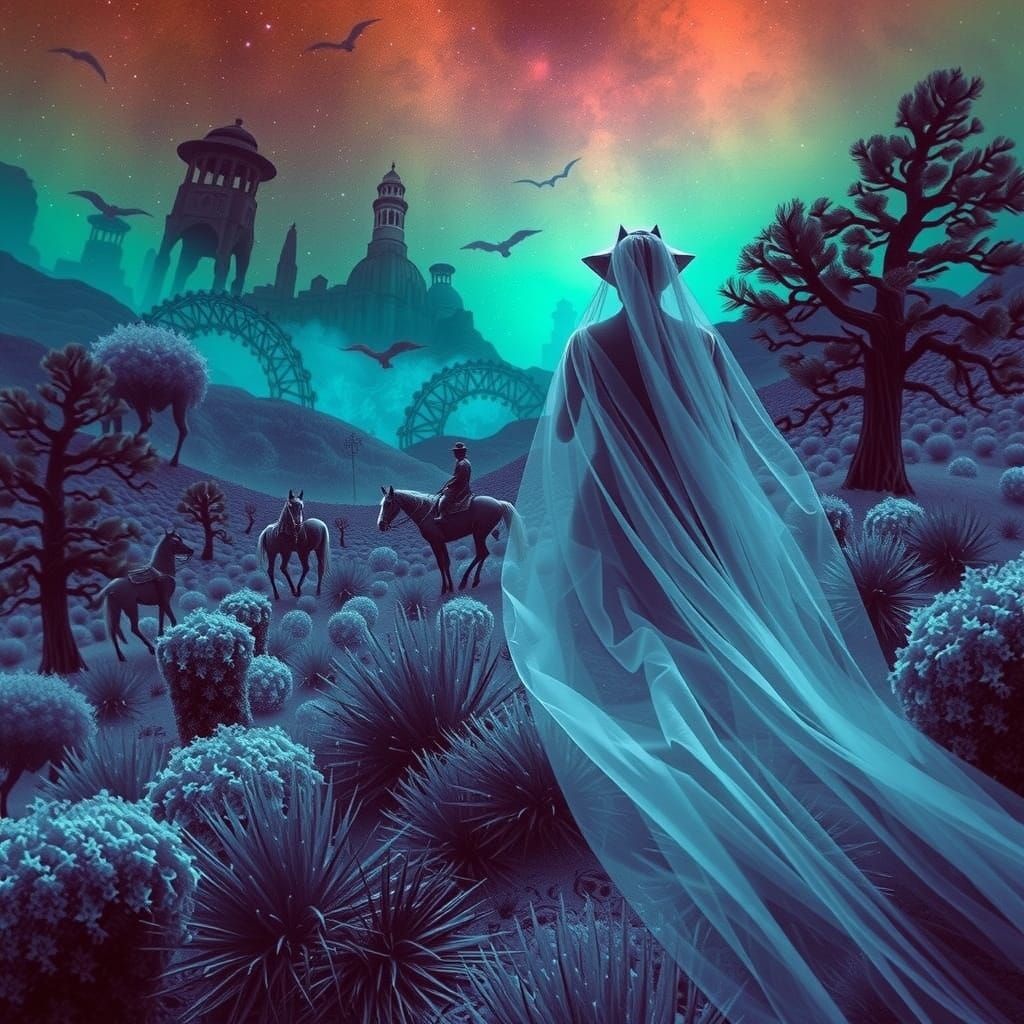 Ghostly Cowboys Haunting the Wild West