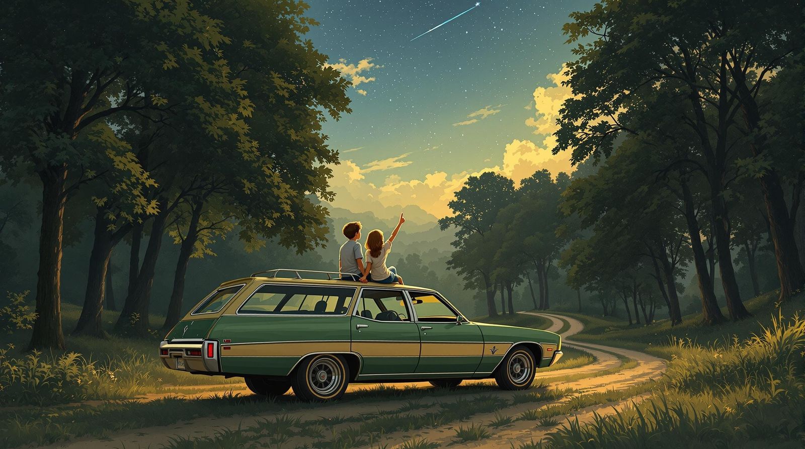 Let's spend our days just counting stars