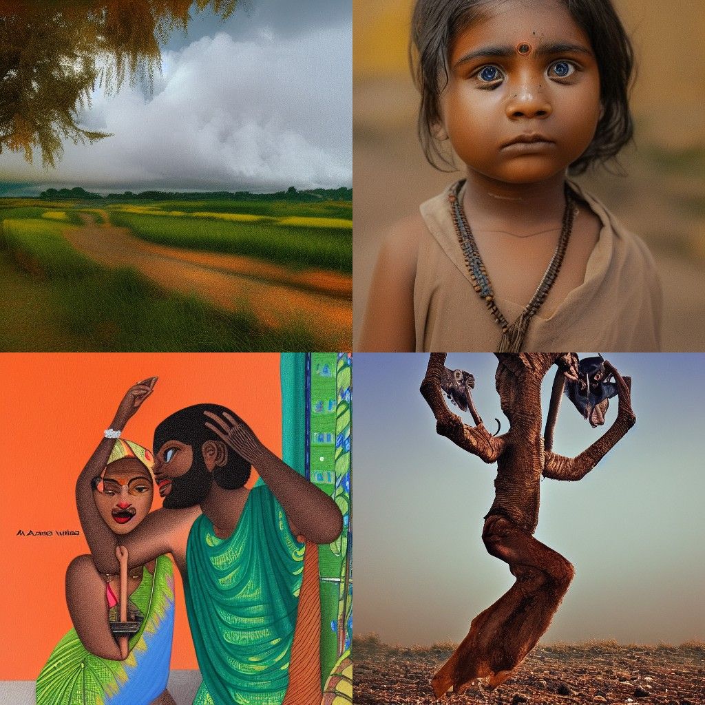 AI Art Inspired by Asokan Nanniyode