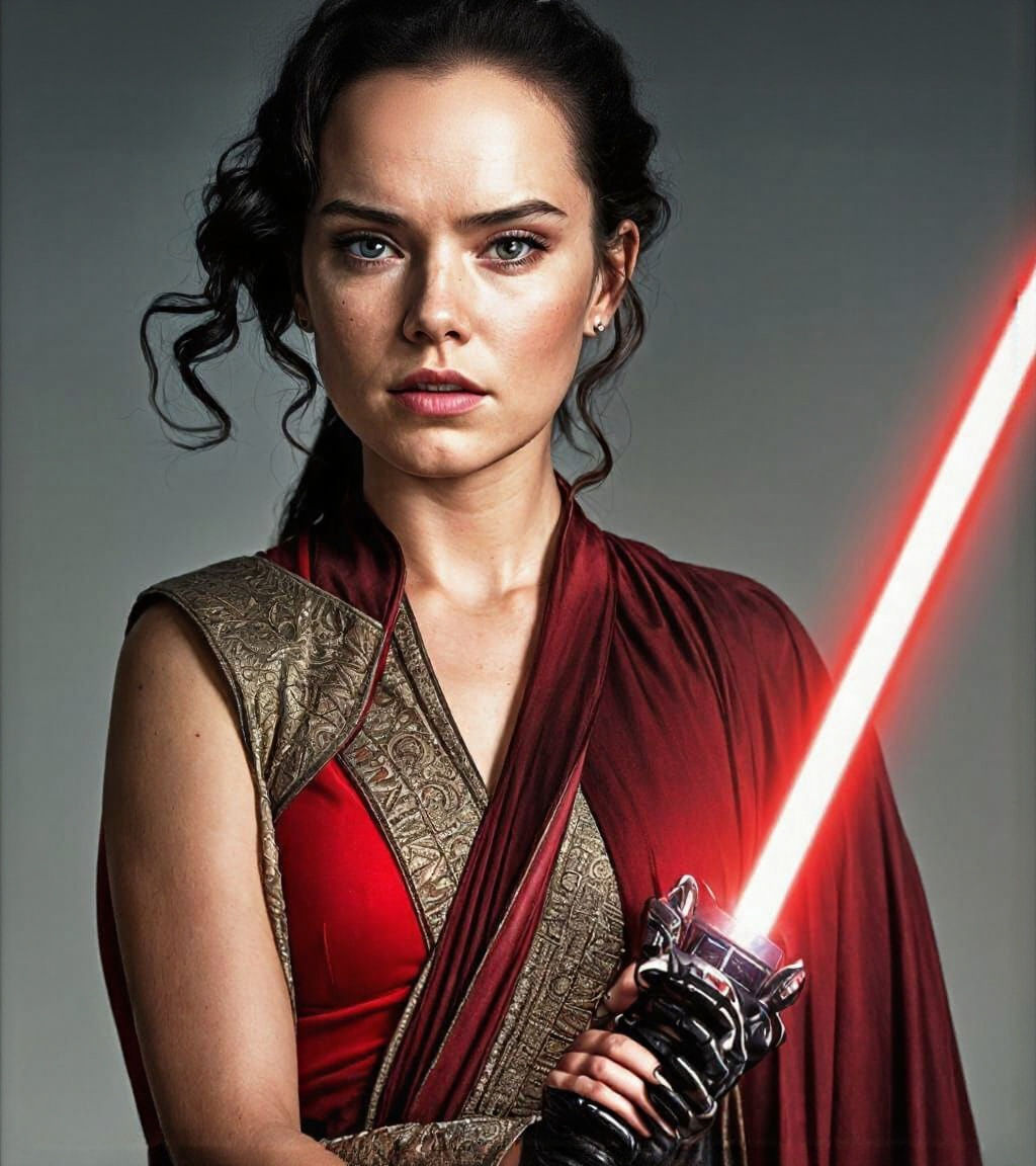 Empress Rey Palpatine...yeah, she went to the Dark Side, 14