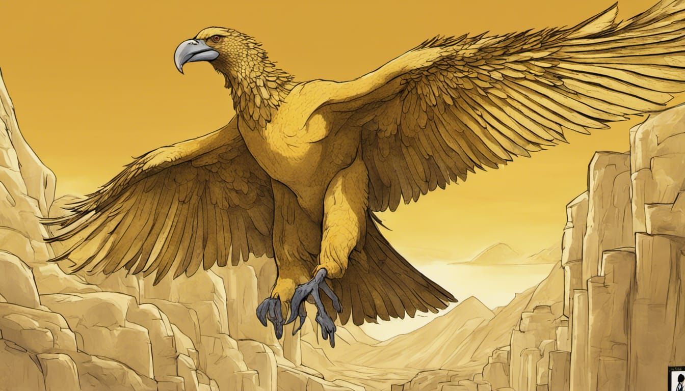 Golden Condor from Mysterious Cities of Gold