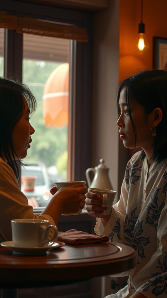 Emotive Realism in Indonesian Café Scene