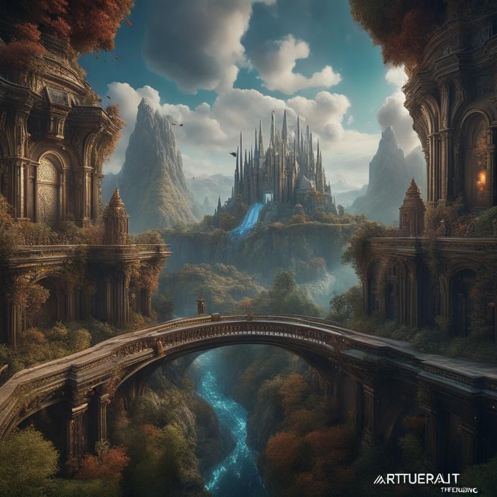 Detailed Matte Painting of Bill Gates in 8K