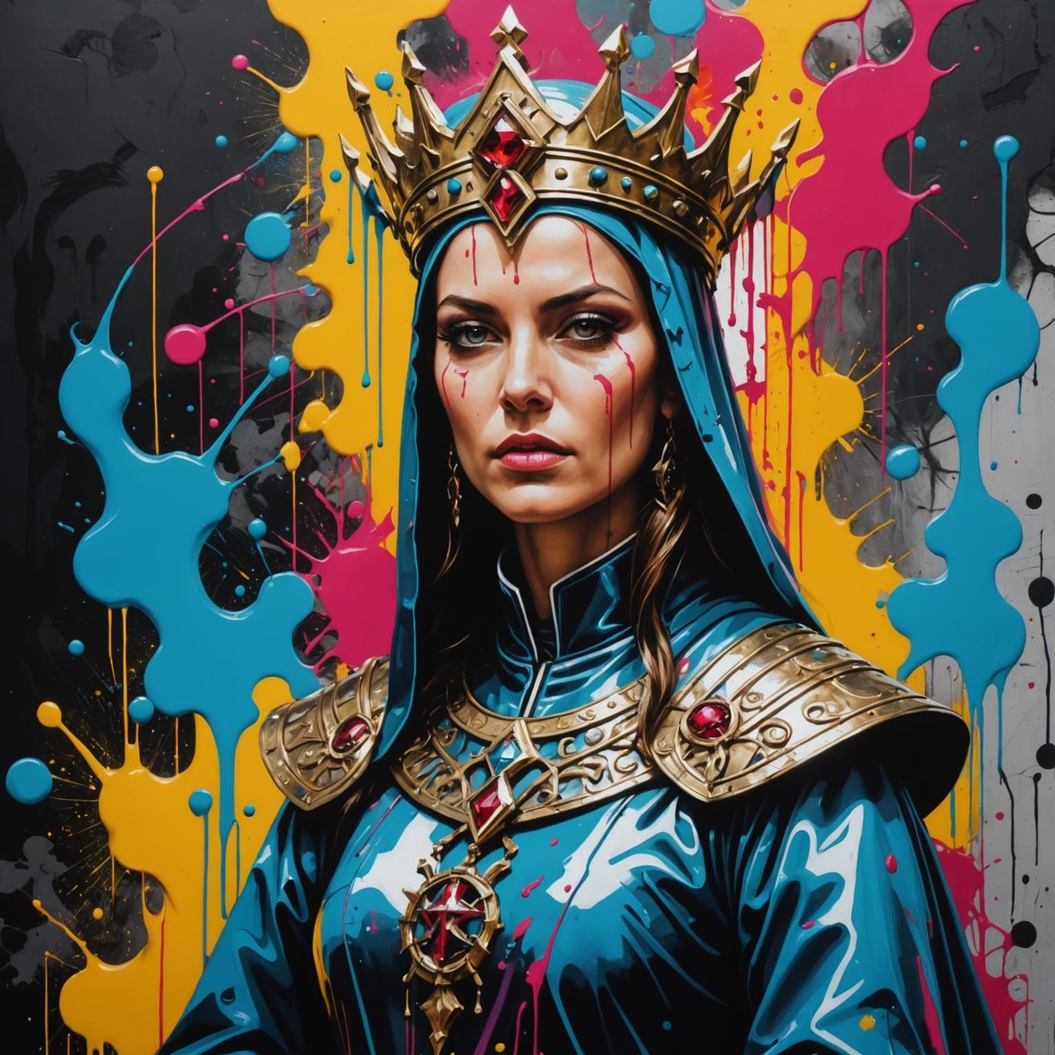 Lady Templar: Graffiti Art of Power and Enlightenment