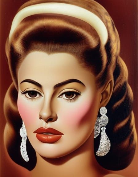 Sofia Vergara in Surrealist Portrait