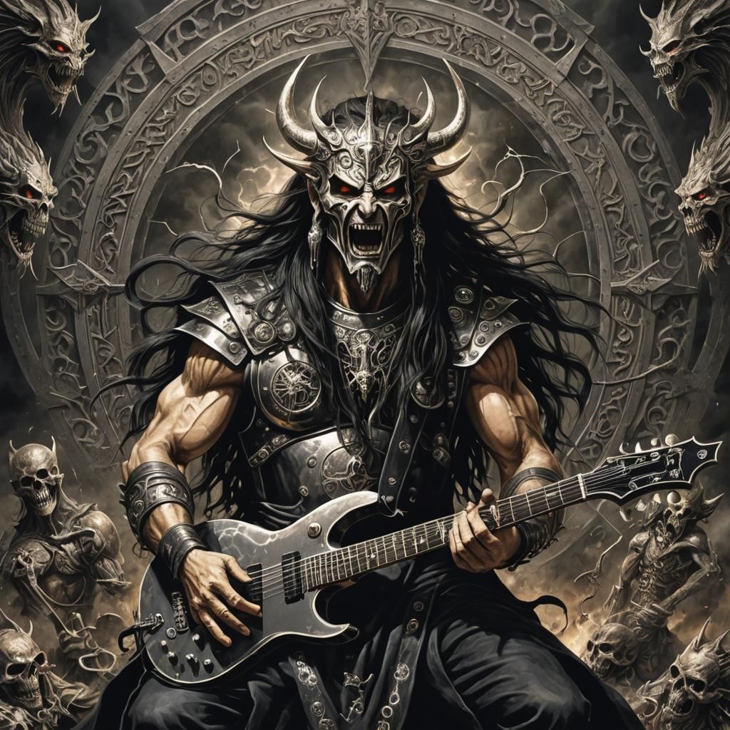 The God of Metal Music: An AI Rendition