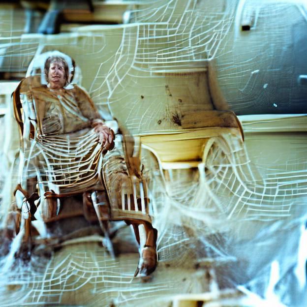 Detailed Portrait of a Senior Woman