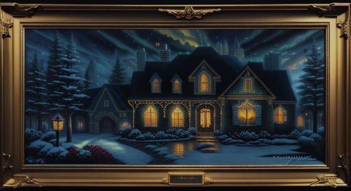 Scintillating 3D Cosmati Mosaic in Chiaroscuro Lighting