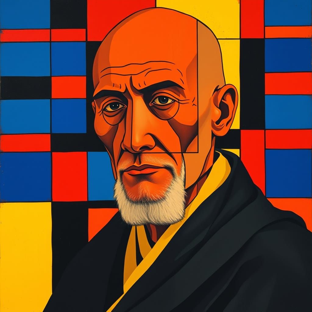 PORTRAIT OF A MONK