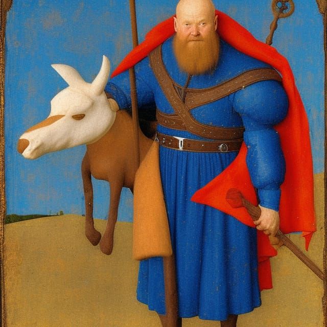 Viking Farmers, stylized