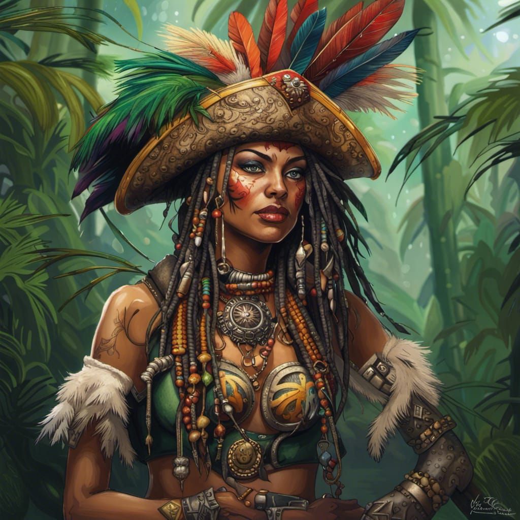 Punk Tribal Pirate