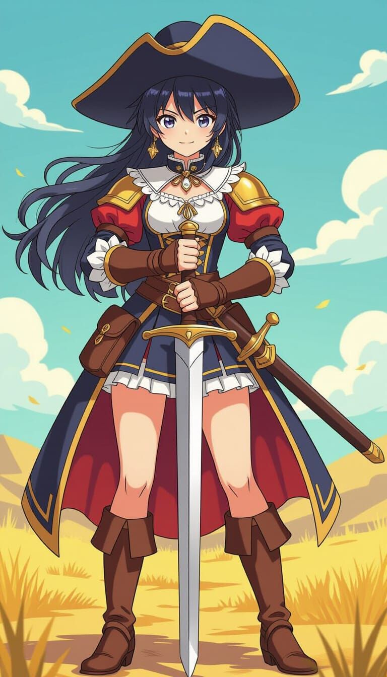 Francisco Pizarro as Anime Girl Conquistador