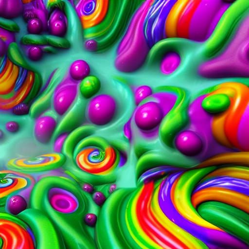 Psychedelic candy