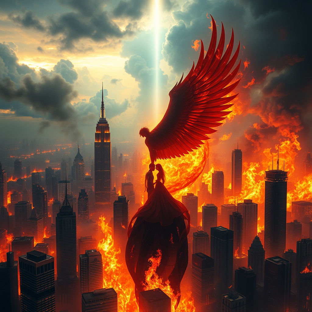 Inferno Metropolis: Souls Embraced by Light