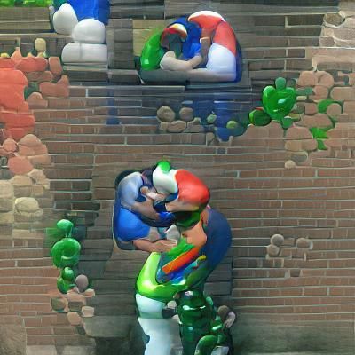 AI Image of Cartoon Characters