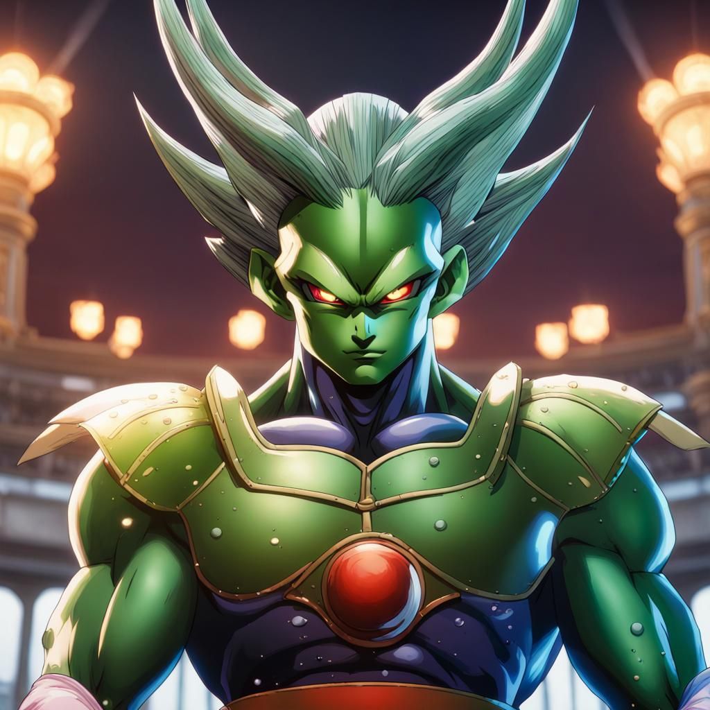 Perfect Cell with Iron Mask in Tournament Arena