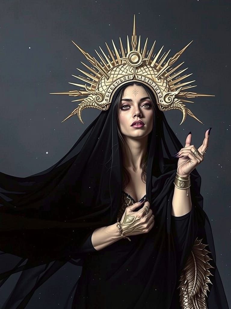 Dragon Priestess: A Loish, Mucha, and Frazetta Fusion