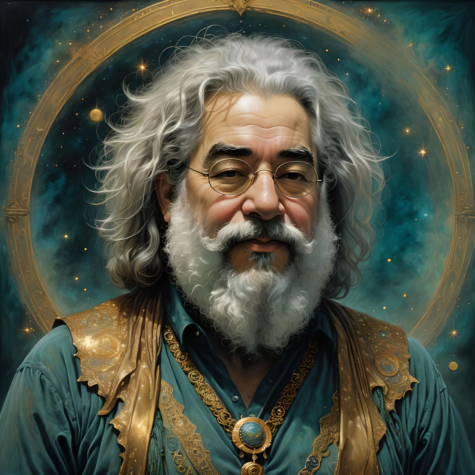 Jerry Garcia (Portrait series)