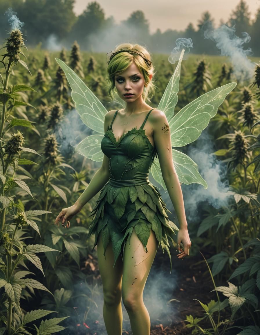 Tinkerbell in a Marijuana Field: An AI Interpretation