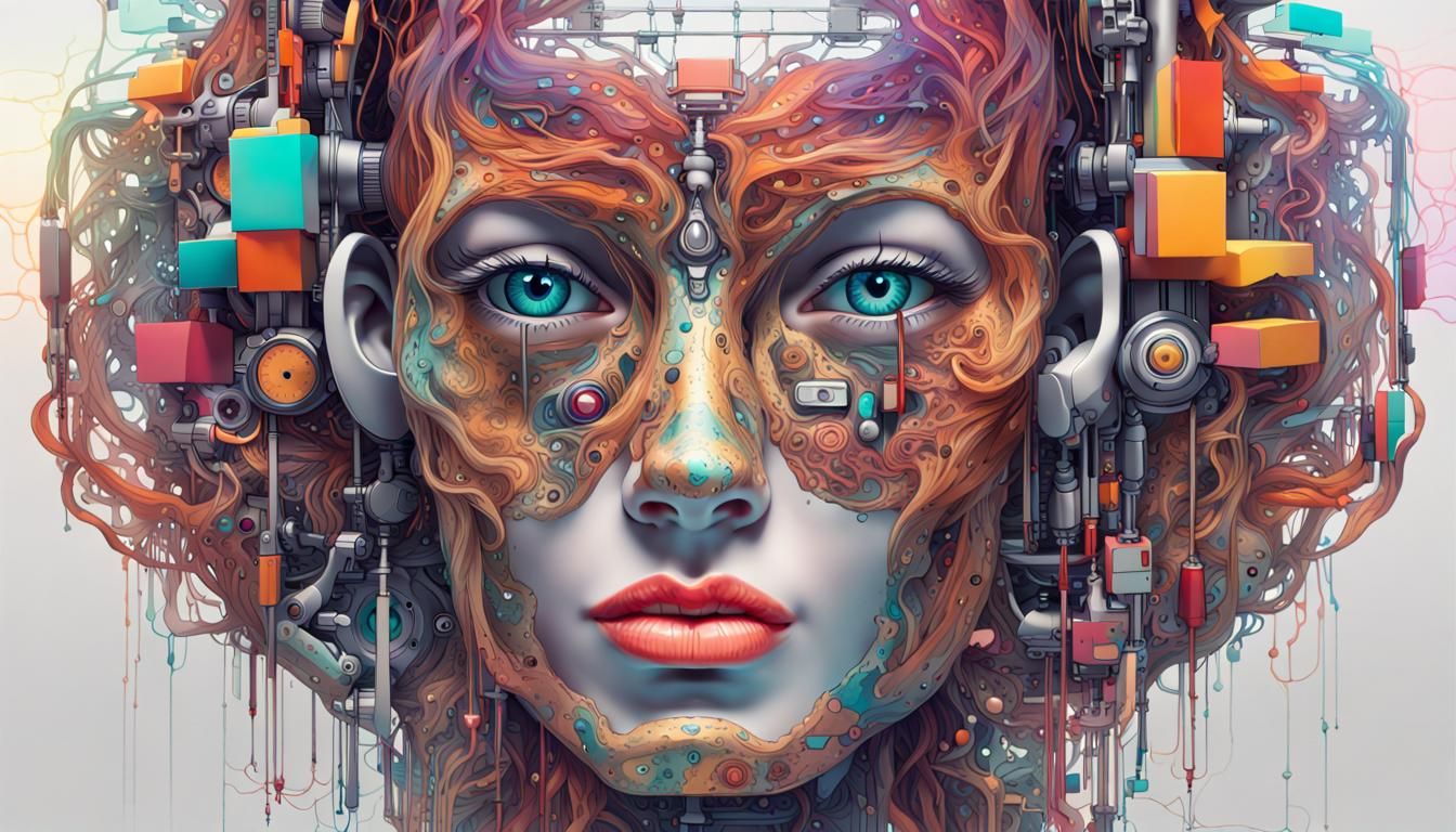 AI Soul: Colorful, Detailed, and Sharp Depiction