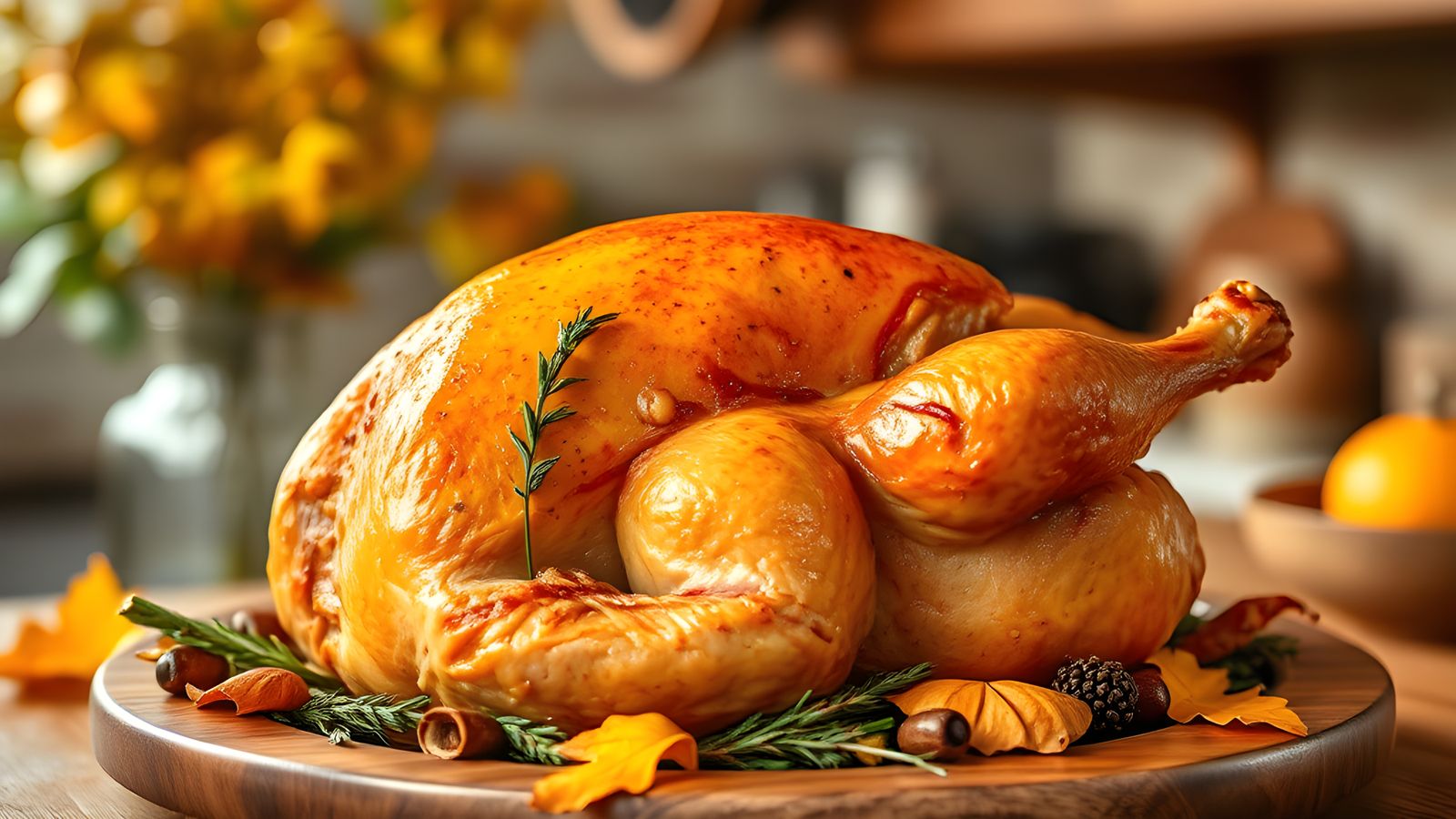 Thanksgiving Roast Turkey: Professional Photography