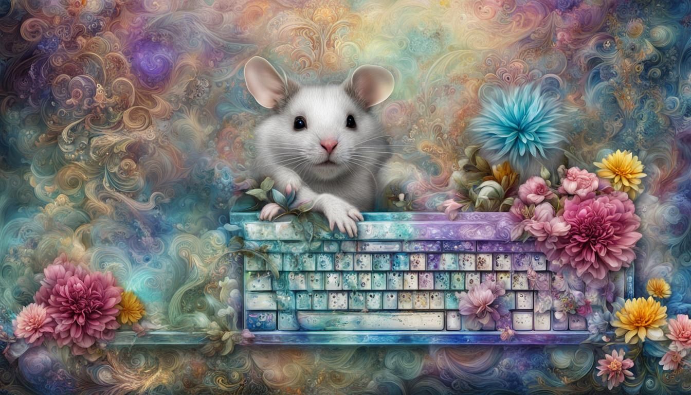 ⚜️⚜️WATER-TEA-GLASS SHABBY CHIC MIRROR MOUSE FLOWERS KEYBORD⚜️⚜️
COLLECTION