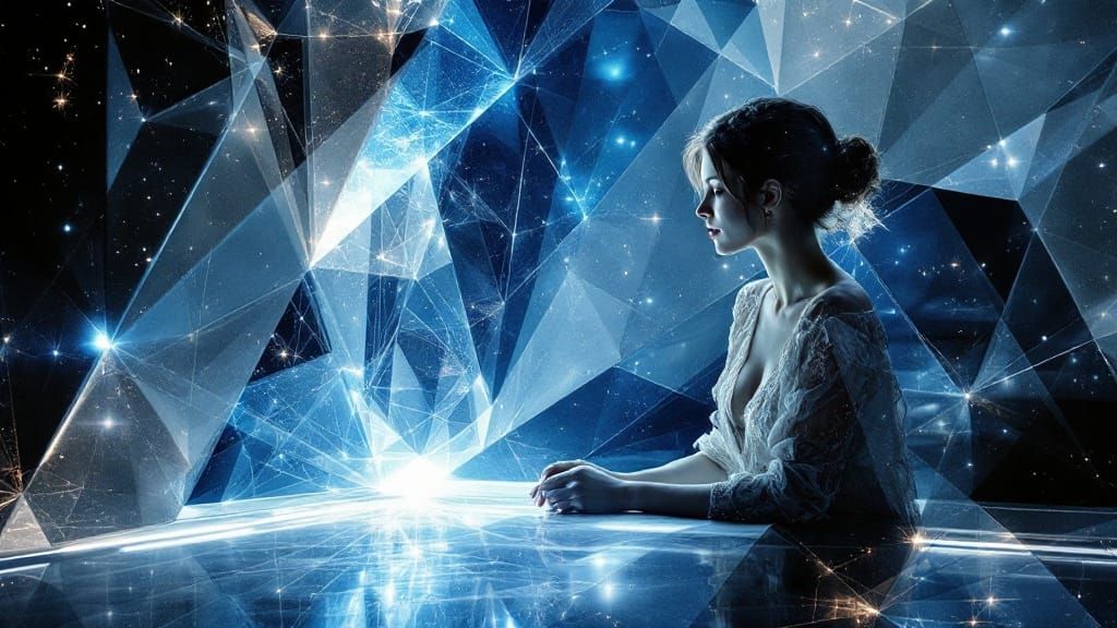 Cosmic Serenity in Geometric Haze