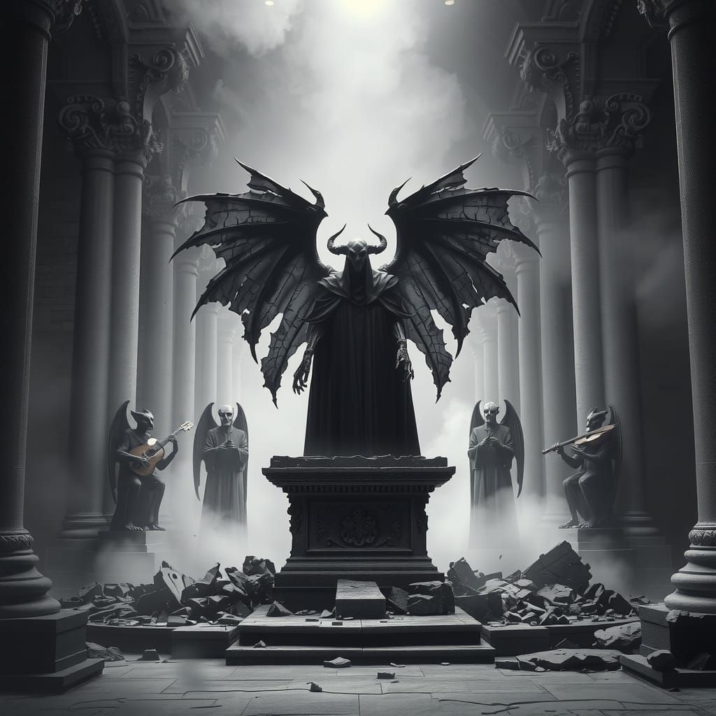 Spectral Choir Conductor in Ruined Hall