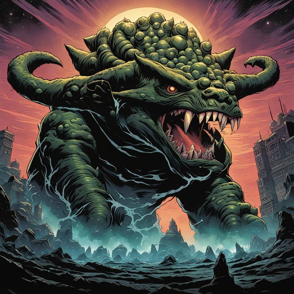 Zuul Comic Book Art: There is no Dana