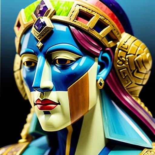 Ancient Cultures Artifacts in Resin and Stone