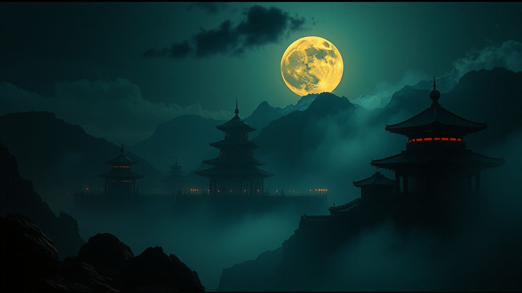 Cinematic Dream Sequence: Epic Moment in Time and Space