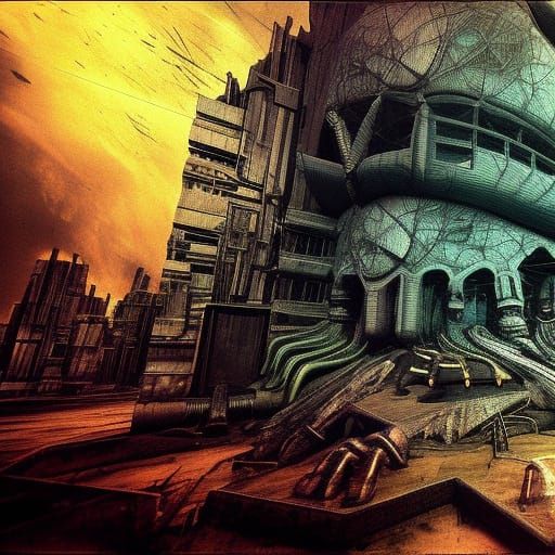 Post-Apocalyptic Horror in Triadic Colors