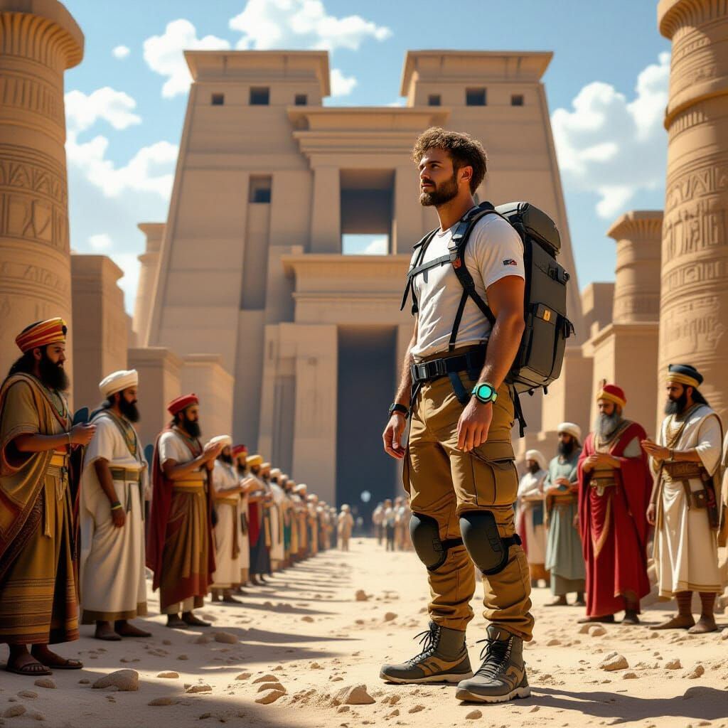 Time Traveler Arrives in Ancient Babylon