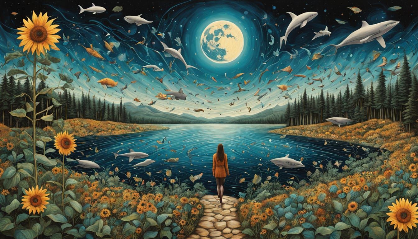 Surrender to Nature's Harmony in Cosmic Balance