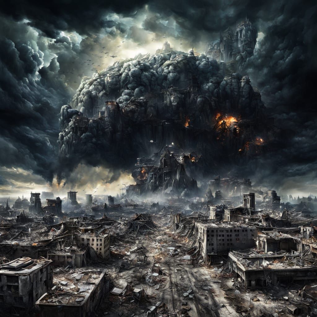 Apocalyptic End: A Vision of Destruction
