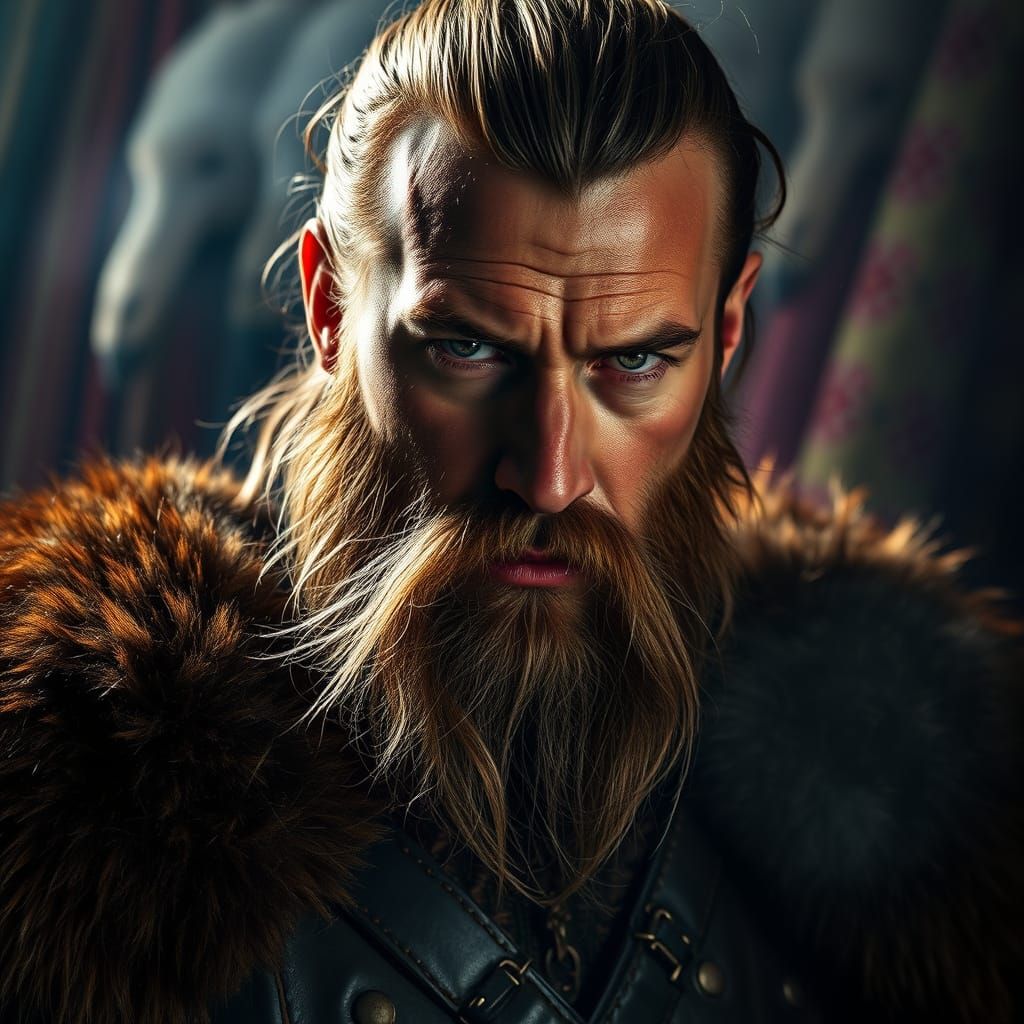 Viking Warrior Ragnar Lothbrok Brought to Life in Hyperreali...