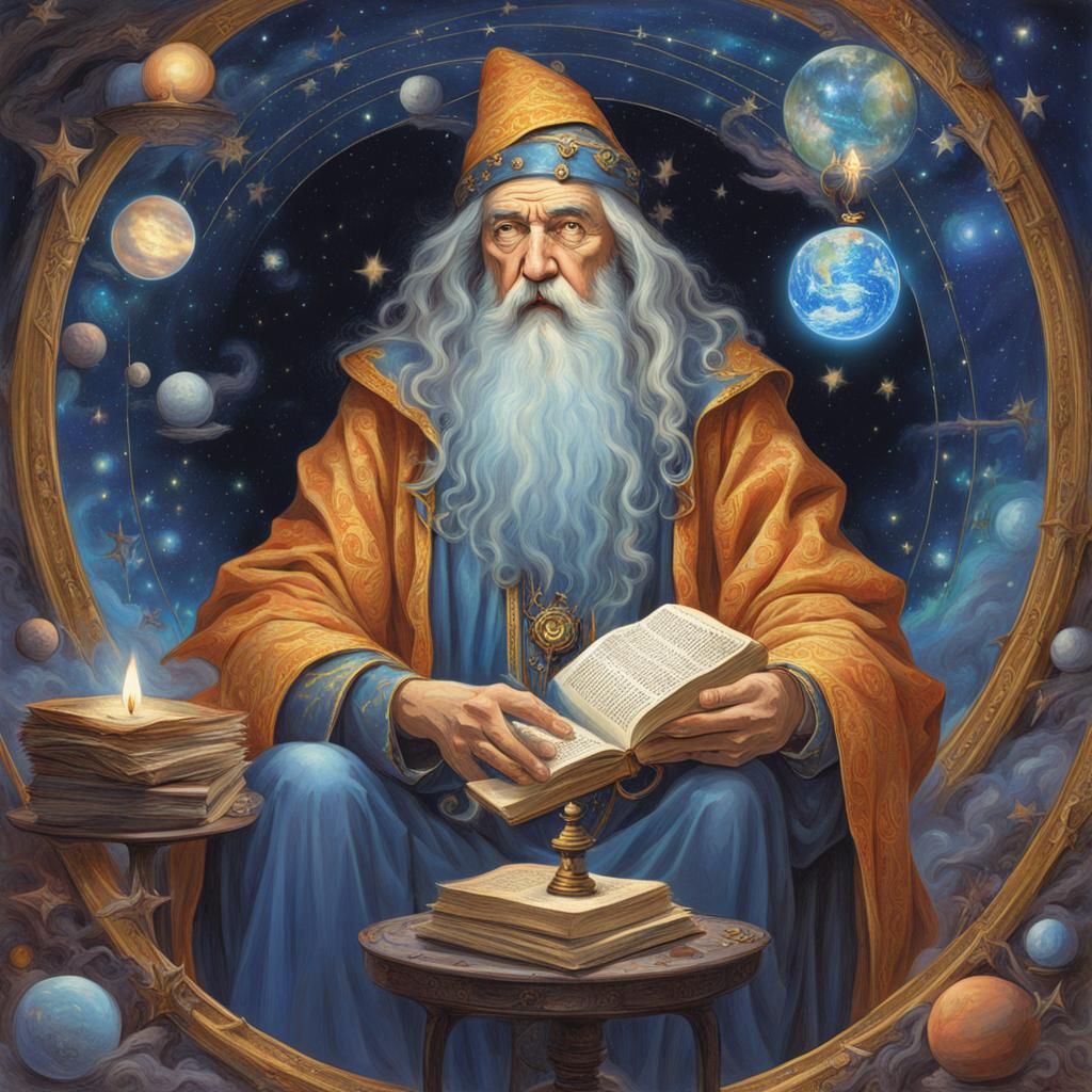 Anime Wizard Listens to Astral Harmony