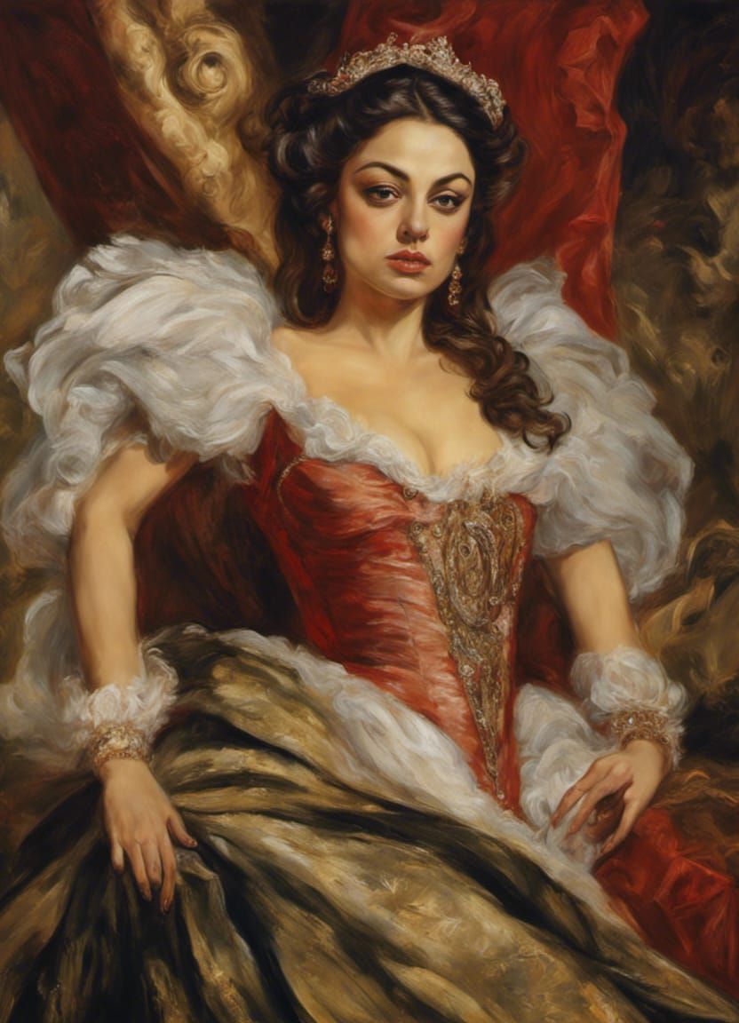 Mila Kunis in the Middle Ages