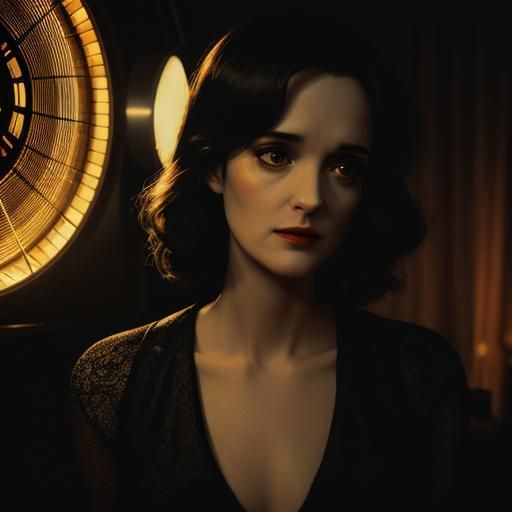 Winona Ryder in Film Noir Style