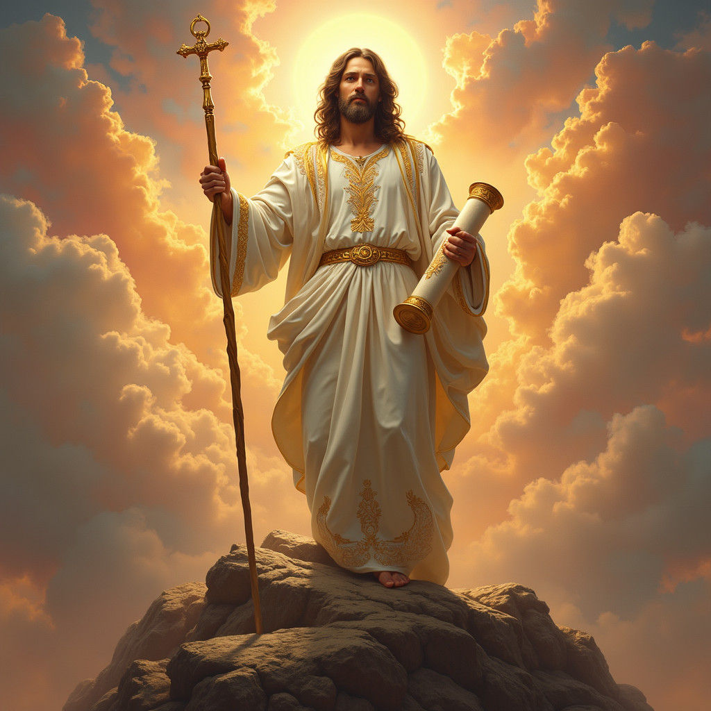 Lamb Jesus Christ as Lord of Glory