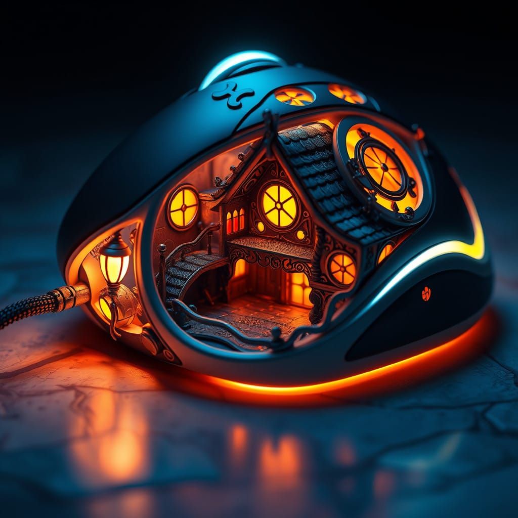 Enchanted Computer Mouse Haven