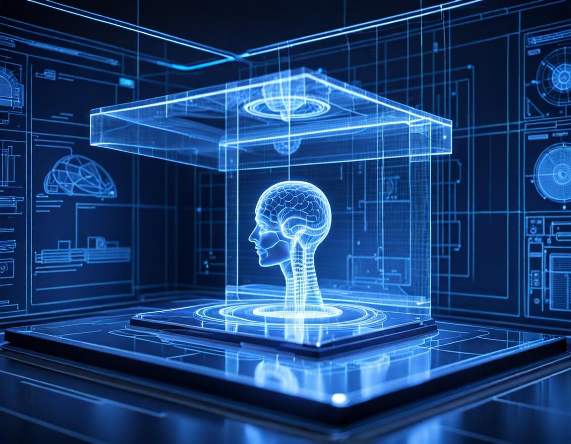 Hologram Blueprint of the Mind in 8K